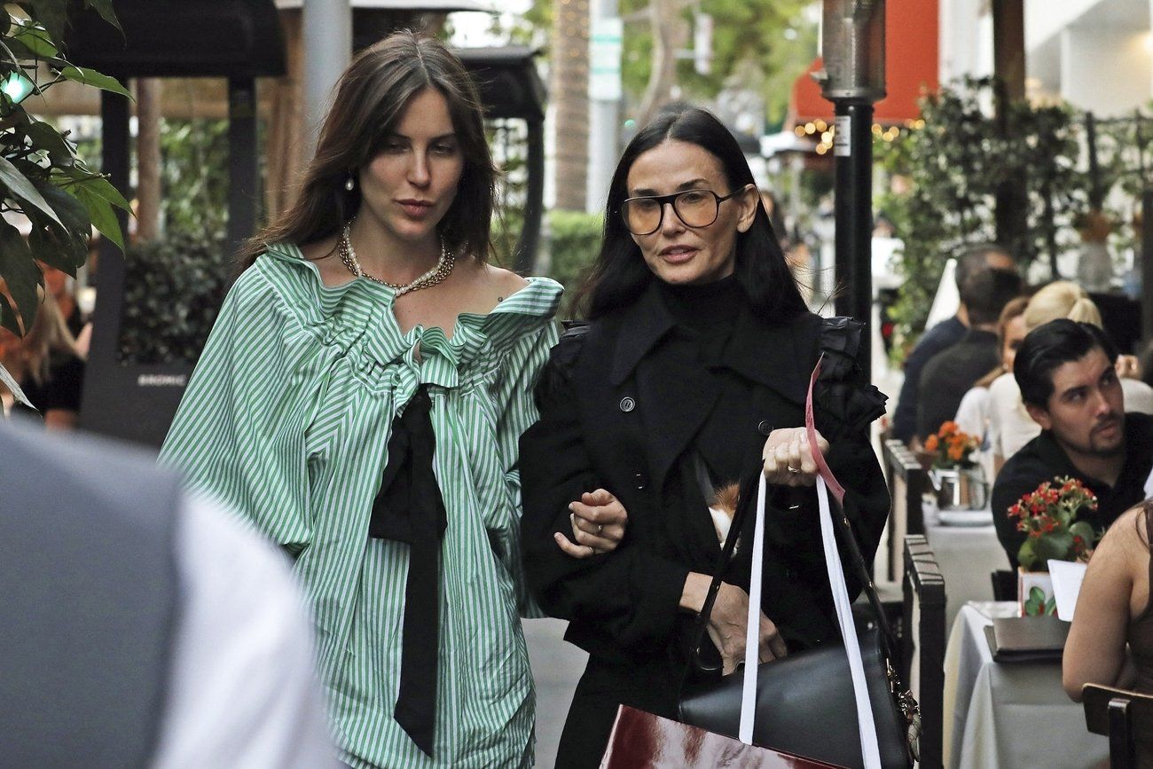 Demi Moore : des photos avec sa fille relance les rumeurs sur sa perte de poids et son &eacute;tat de sant&eacute;