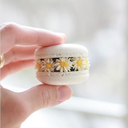 Ces sublimes macarons fleuris sont tellement jolis que vous n'oserez pas les manger | So Busy Girls