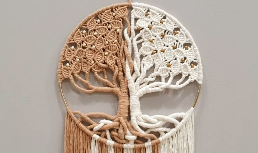 DIY : le tuto déco pour créer un arbre de vie magnifique en macramé ! | So Busy Girls