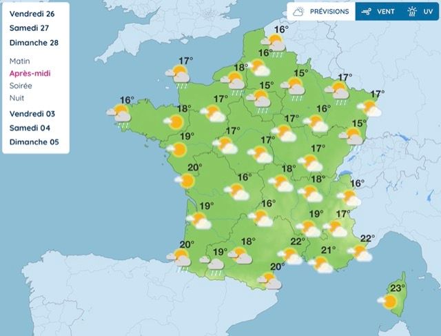 Météo : voici quand le beau temps reviendra enfin en France