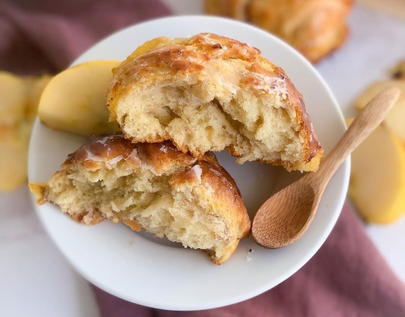 La recette des briochettes pomme cannelle maison et healthy | So Busy Girls