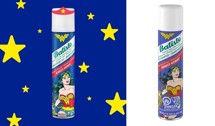 Le shampooing sec Batiste sort une édition limitée Wonder Woman pour réveiller l'héroïne qui sommeille en nous | So Busy Girls