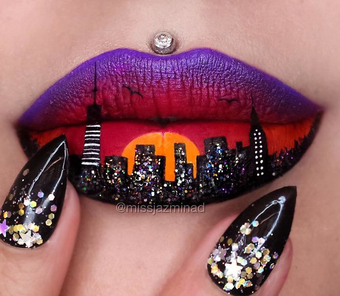 Cette make-up artiste transforme ses lèvres en véritables oeuvres d'art | So Busy Girls