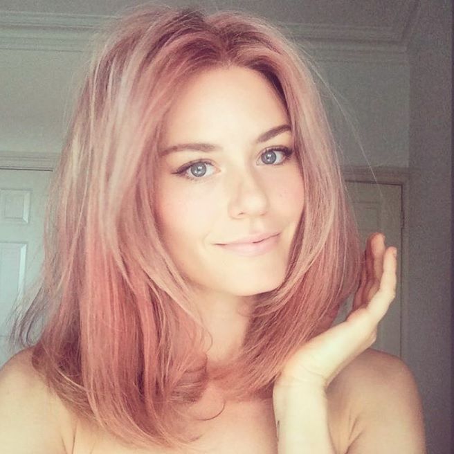 La preuve que la coloration Rose Gold est toujours la couleur arc-en-ciel parfaite pour vos cheveux | So Busy Girls