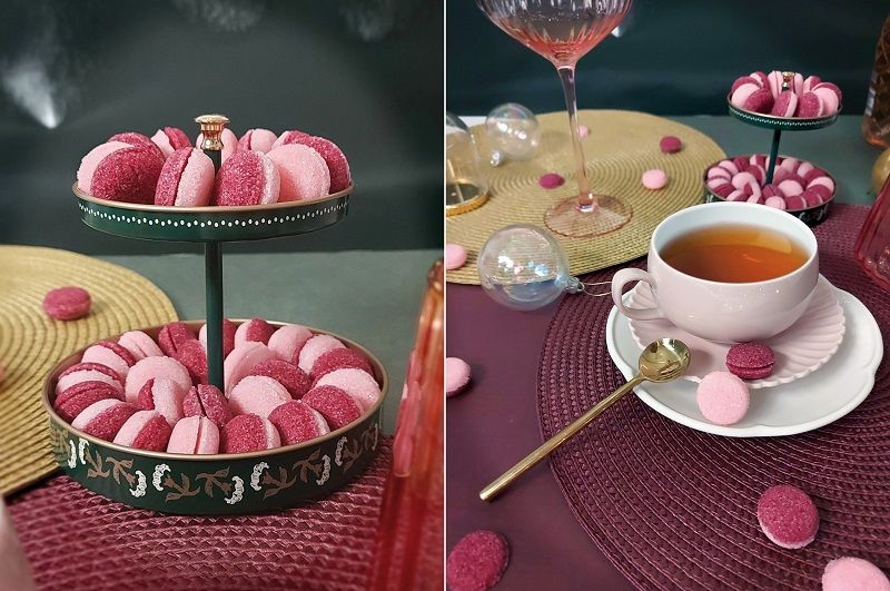 Un Noël élégant et gourmand avec le coffret de sucres en forme de macaron CANASUC | So Busy Girls