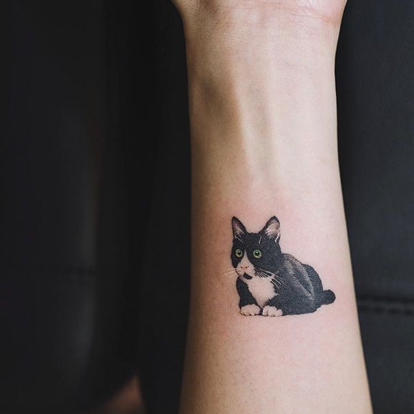 Les 18 meilleures idées de tatouages chat | So Busy Girls
