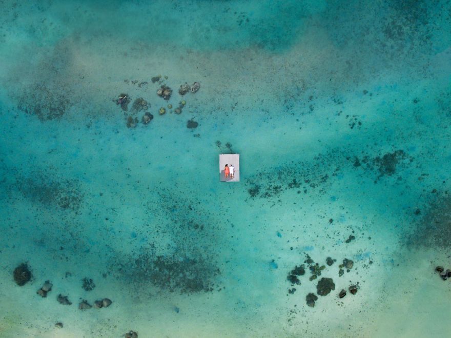 Cette photographe prend ses plus belles photos de mariage... du ciel, à l'aide d'un drone | So Busy Girls