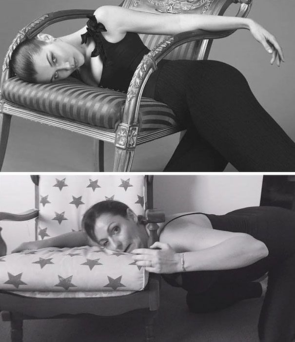 Cette femme reproduit avec beaucoup d'humour les photos Instagram des stars | So Busy Girls