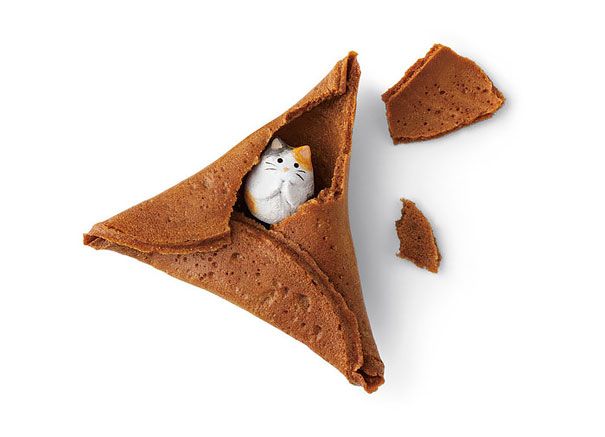 Des biscuits chinois qui renferment un petit chat tout chou ! | So Busy Girls