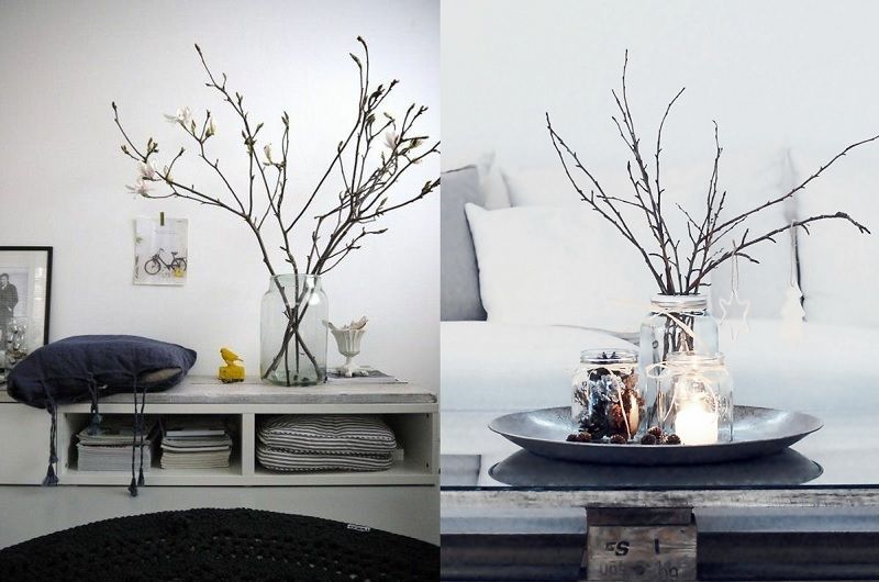 REMPLACER LES FLEURS PAR DES BRANCHES | So Busy Girls