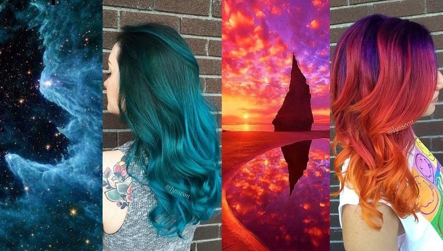 La tendance coiffure Galaxy Hair pour des cheveux aux couleurs de l'espace | So Busy Girls