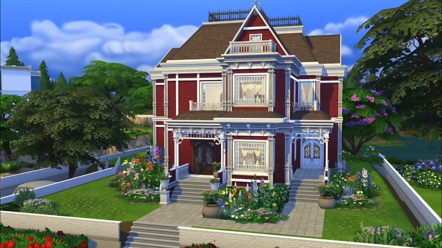 Cette YouTubeuse a recréé le manoir de Charmed dans SIMS et nous montre comment faire | So Busy Girls