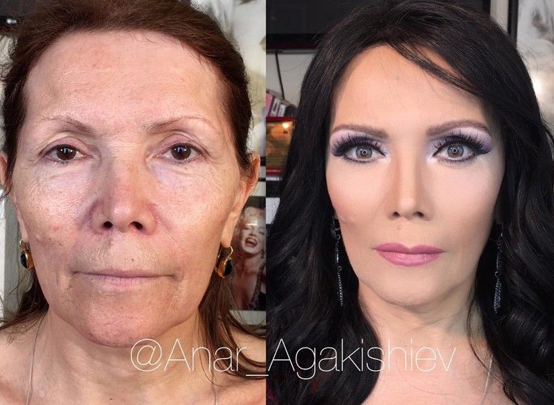 Ce styliste relooke les femmes et les fait paraître 10 ans plus jeunes en utilisant simplement du maquillage | So Busy Girls