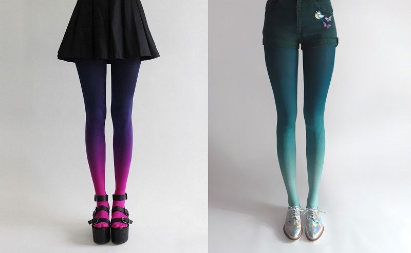 Ces collants dégradés sont la dernière tendance mode de l'automne et vous allez les adorer ! | So Busy Girls