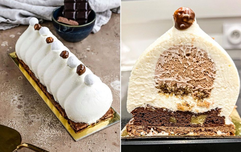 La recette de la bûche de Noël maison façon brownie | So Busy Girls