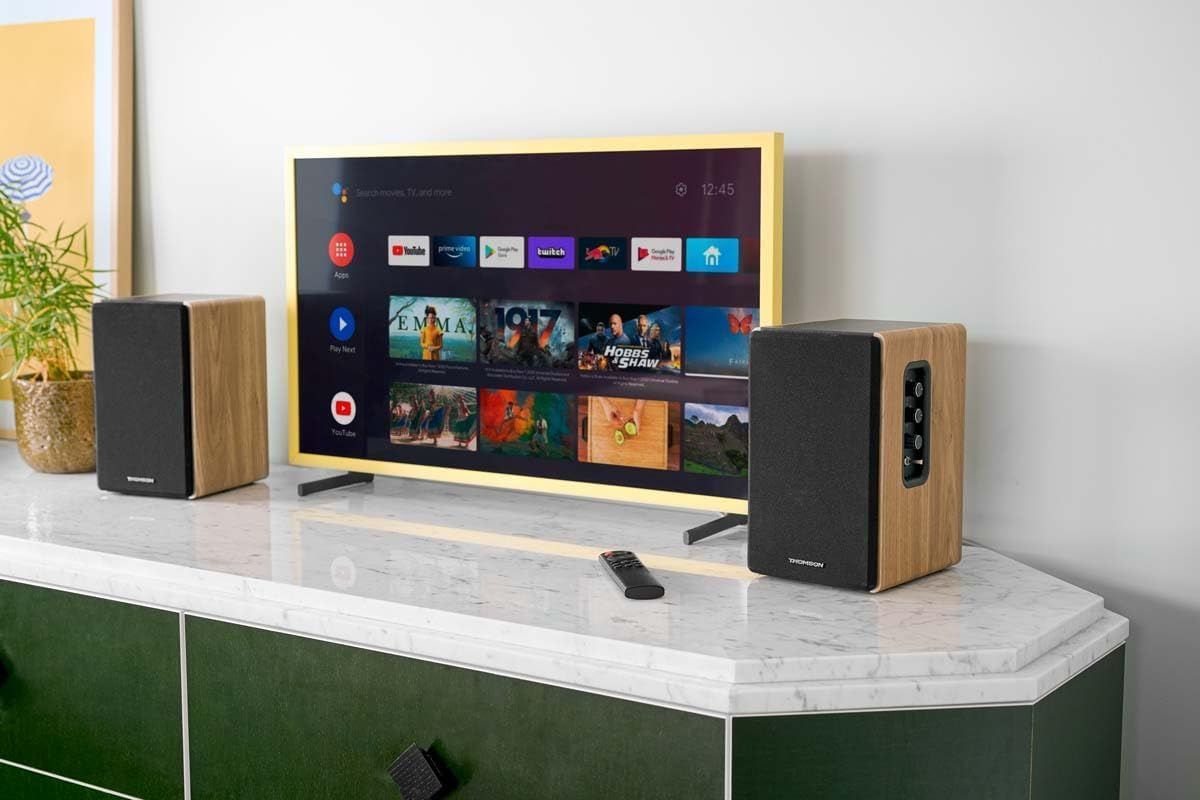 Thomson WS902DUO : les enceintes puissantes au design chaleureux qui feront sensation sous le sapin