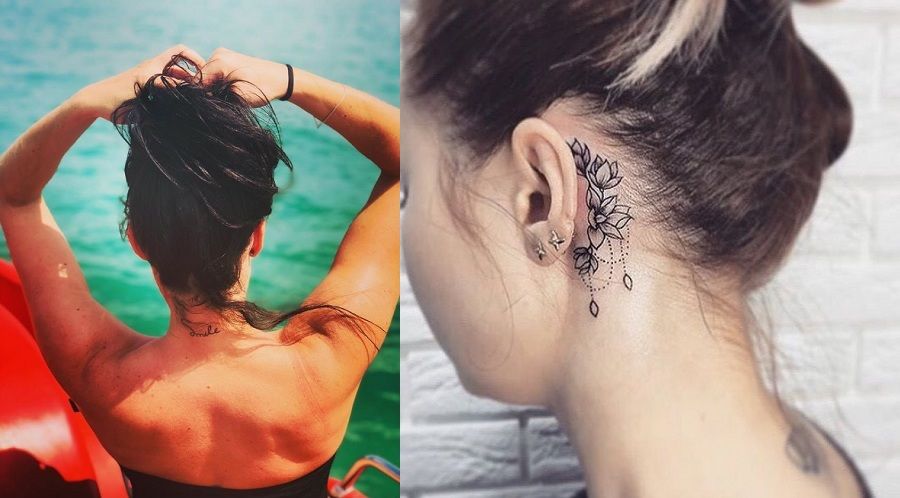 15 tatouages sexy et osés à vous faire dans le cou | So Busy Girls
