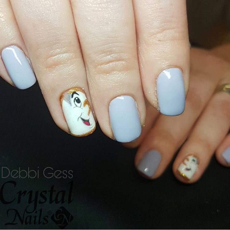 14 idées de nail arts La Belle et La Bête | So Busy Girls