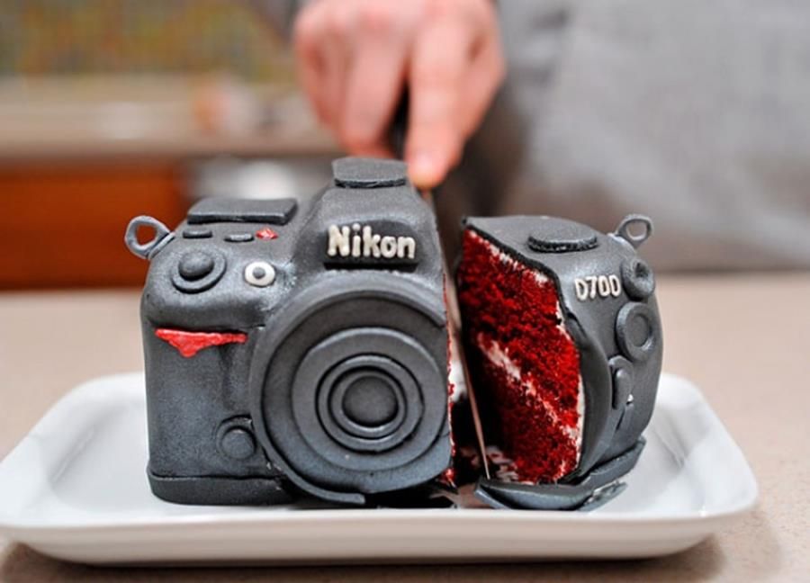 Le gâteau Nikon | So Busy Girls