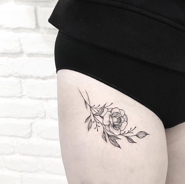 19 sublimes tatouages sur la cuisse que vous allez adorer | So Busy Girls