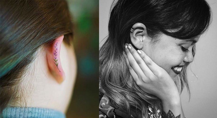 11 tatouages hélix qui vous donneront envie d'un tatouage sur l'oreille | So Busy Girls