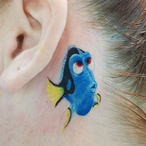 18 tatouages inspirés des dessins animés Pixar | So Busy Girls