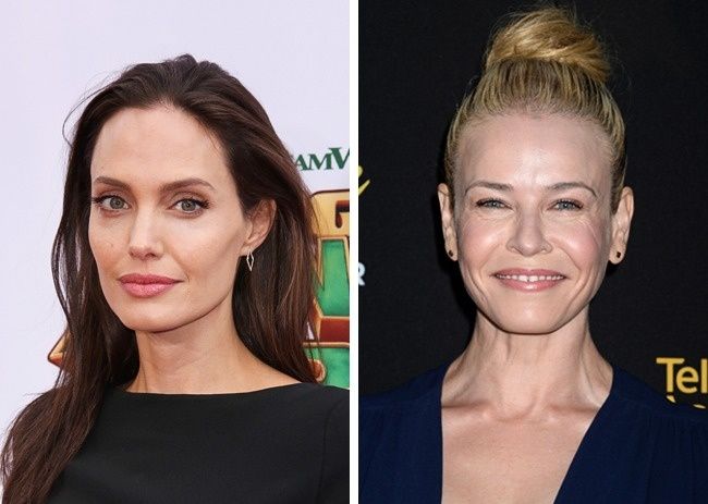 Angelina Jolie et Chelsea Handler — 41 ans | So Busy Girls