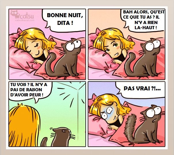 14 illustrations rigolotes qui résument parfaitement la vie avec un chat | So Busy Girls