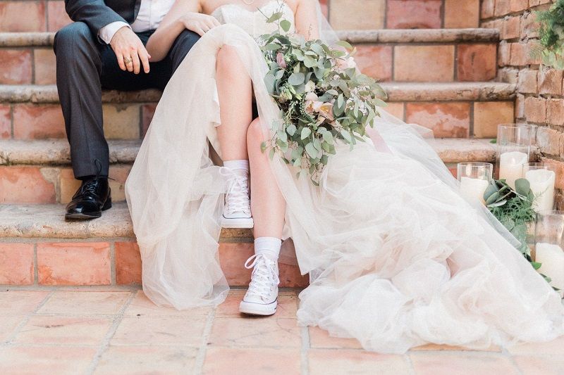 Converse vient de lancer une collection de sneakers de mariage, et on l'adore | So Busy Girls