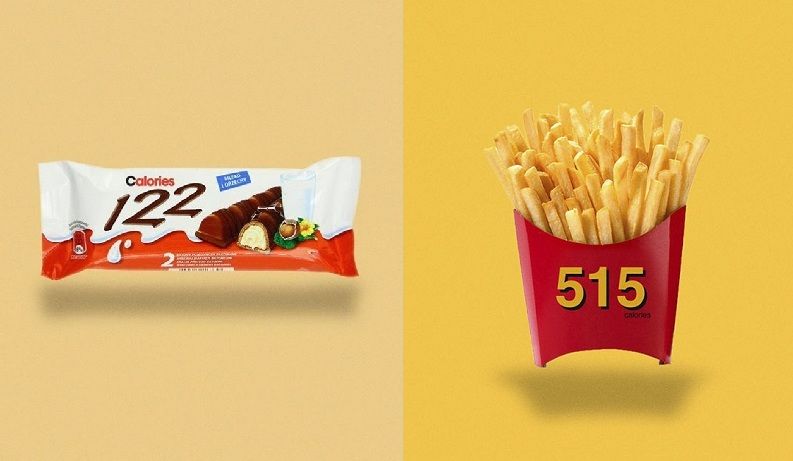 20 logos repensés pour afficher le nombre de calories des produits | So Busy Girls