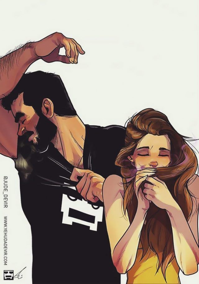 Cet illustrateur dessine des BD hilarantes sur sa vie quotidienne avec sa femme | So Busy Girls