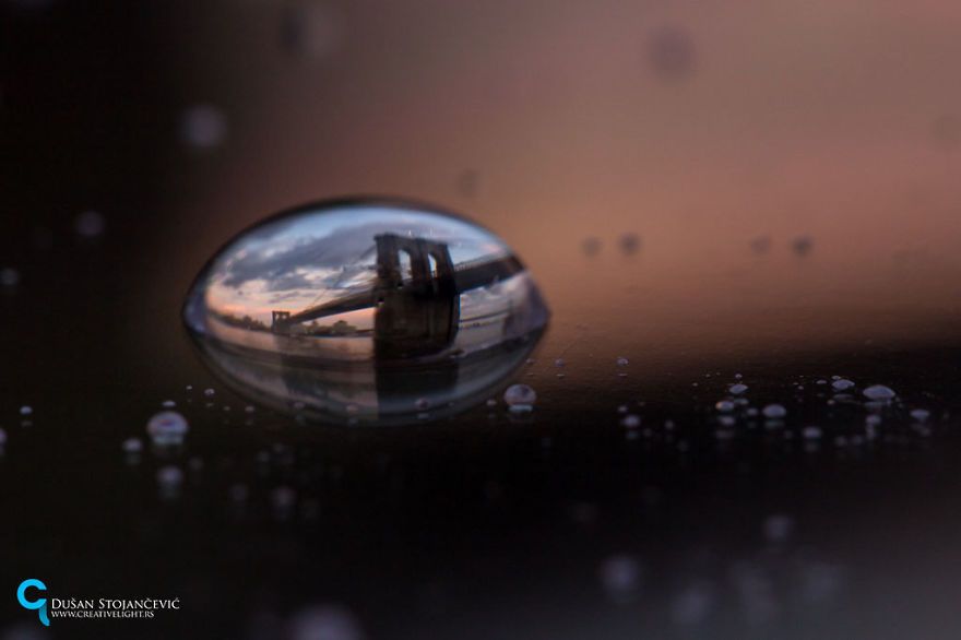 Depuis 15 ans, il photographie les plus grandes villes du monde dans des gouttes d'eau | So Busy Girls