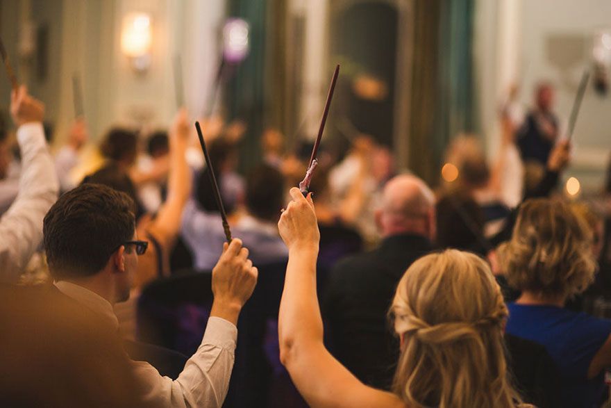 Ce mariage sur le thème Harry Potter est tout simplement magique ! | So Busy Girls