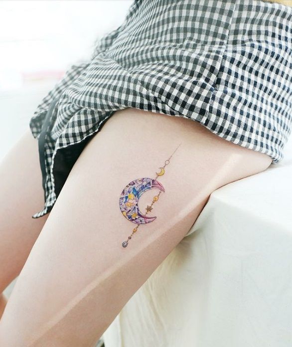 19 sublimes tatouages sur la cuisse que vous allez adorer | So Busy Girls