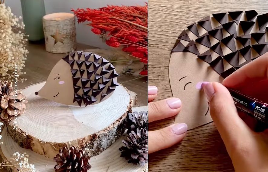 DIY : le tuto déco facile pour faire un hérisson tout mignon et occuper les enfants le mercredi | So Busy Girls