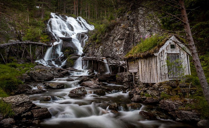 15 maisons scandinaves avec un toit végétal qui semblent tout droit sorties d'un conte de fées | So Busy Girls