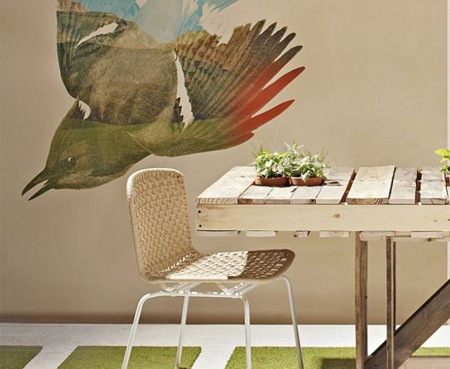 Une table en palette | So Busy Girls