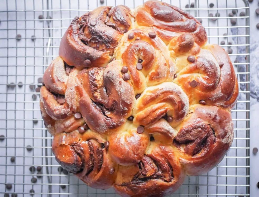 La recette de la brioche maison facile à la pâte à tartiner | So Busy Girls