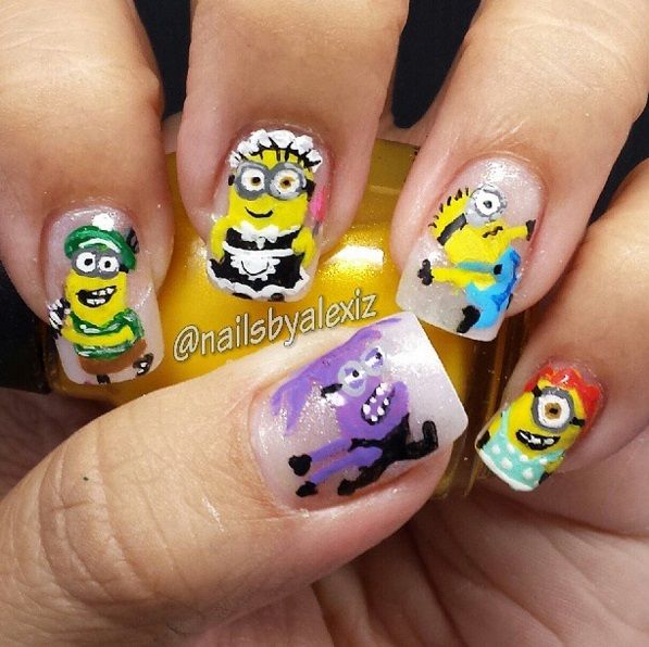21 nail arts Minions trop mignons ! | So Busy Girls
