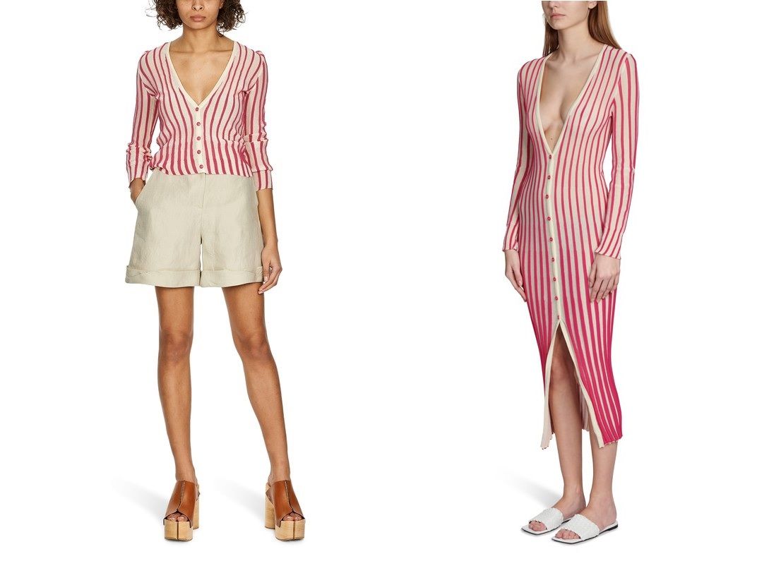 gilet-robe-jacquemus-rose