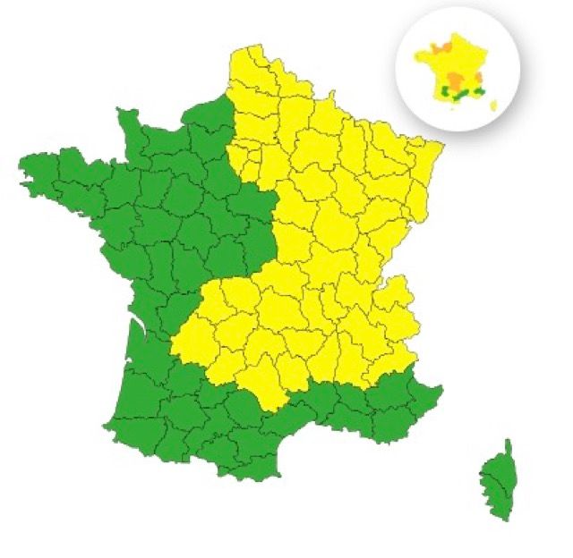 Grand froid : 51 départements placés en vigilance jaune ce jeudi 8 janvier