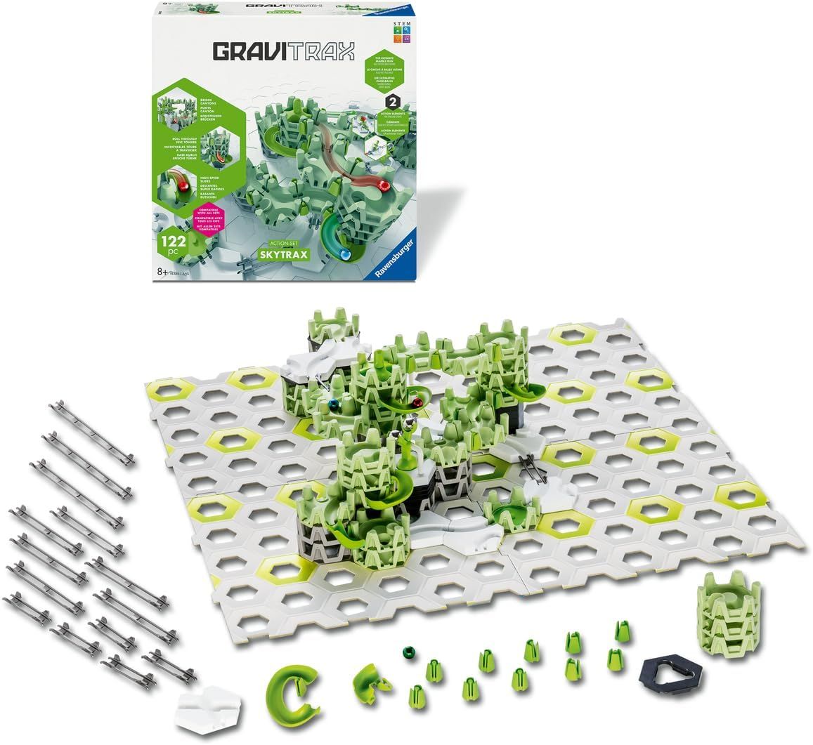 Gravitrax : 3 bonnes raisons de craquer pour le circuit de billes Skytrax de Ravensburger