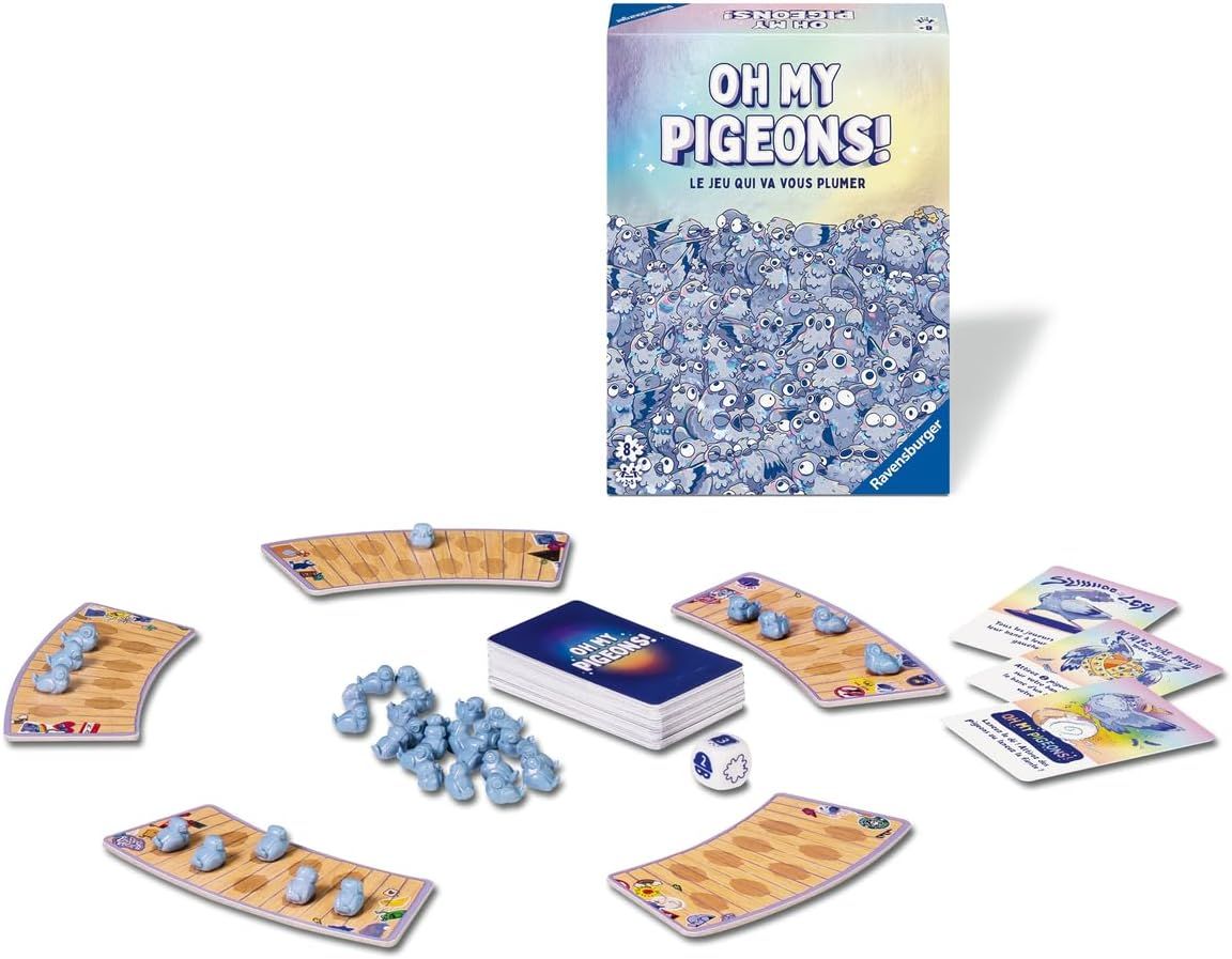 Oh My Pigeon : le jeu d&rsquo;ambiance totalement d&eacute;jant&eacute; qui va faire sensation &agrave; No&euml;l !
