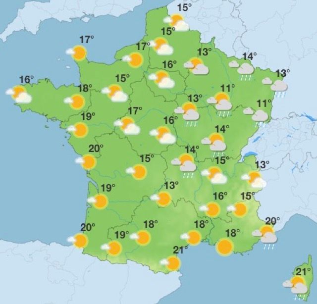 Météo de la semaine du 22 au 28 septembre : après la chaleur, place à un temps automnal jeudi 25 septembre
