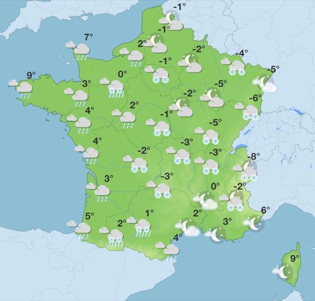 Froid, neige puis pluie : ce qui attend vraiment la France la semaine prochaine