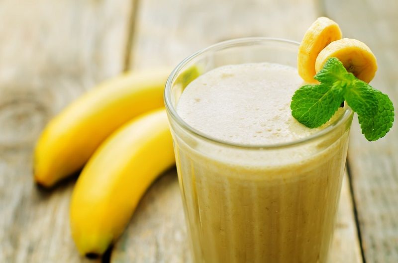 Recette du lait de banane maison facile.