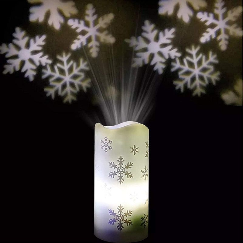 lampe-projection-flocons-noel-led