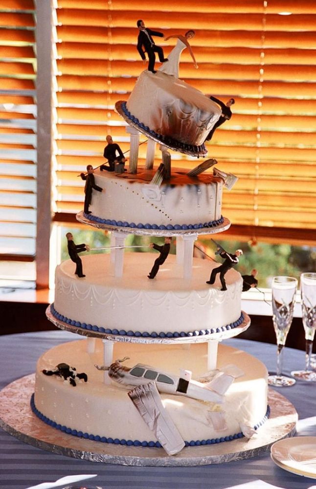 Le gâteau de mariage James Bond | So Busy Girls
