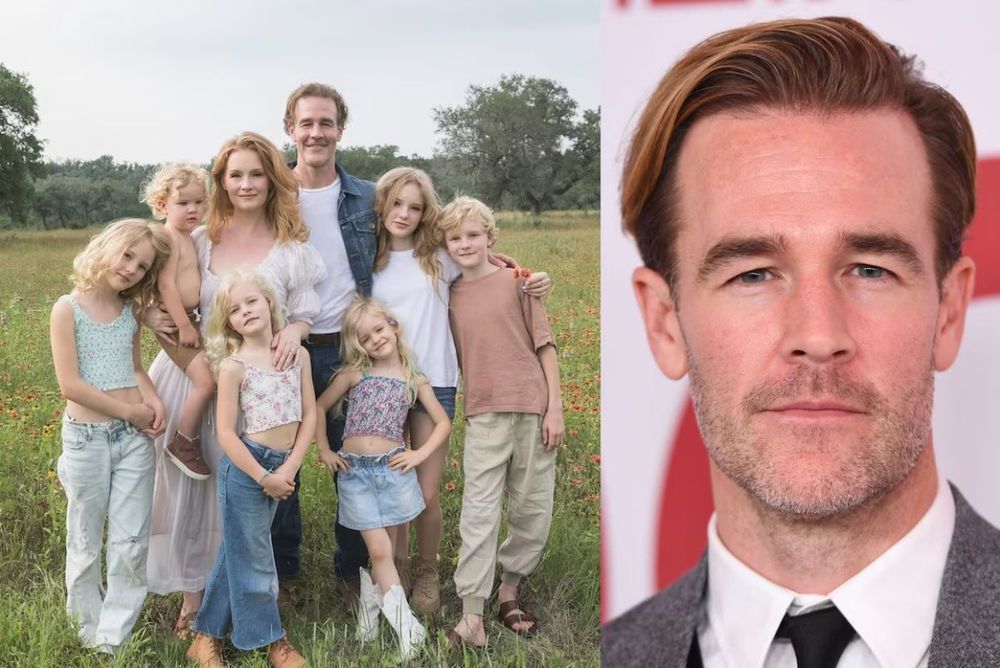 6 enfants sans leur père : l’appel poignant lancé pour la famille de James Van Der Beek | So Busy Girls