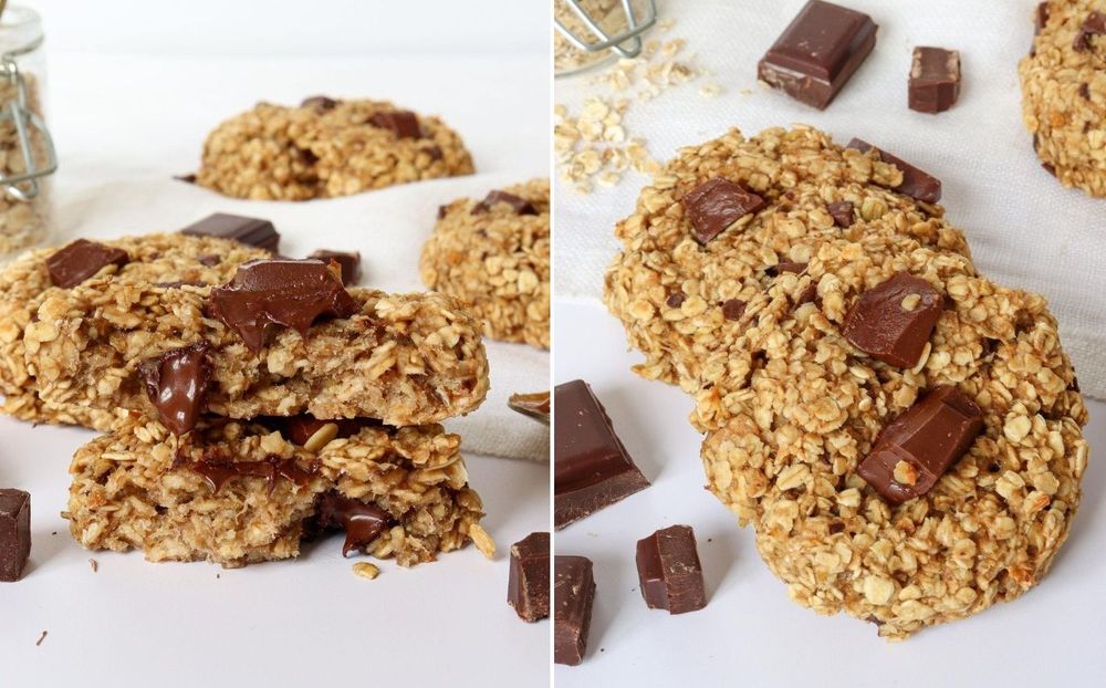 La recette de cookies sains et gourmands aux flocons d'avoine | So Busy Girls